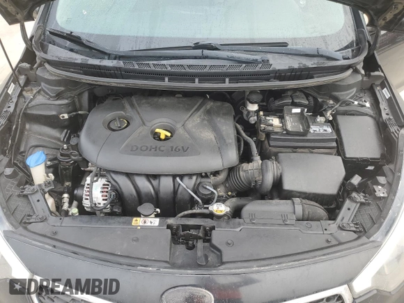 2014 Kia Forte LX with VIN KNAFX4A66E5214322, listed as a Copart auction lot 43783885 with 249,045 mi miles and Salvage Title. Bid and sale history available at carsss.com. Image 13.