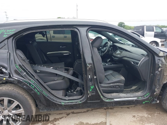 2023 Cadillac XT4 FWD Premium Luxury with VIN 1GYFZCR48PF142752, listed as a IAAI auction lot 42183025 with 45,536 mi miles and . Bid and sale history available at DreamBid. Image 14.