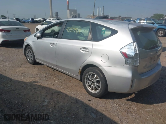 2012 Toyota Prius Two z VIN JTDZN3EU3C3042560, wystawiony jako IAAI lot #42409918 z przebiegiem 182 875 mil mil oraz . Historia ofert i sprzedaży dostępna na DreamBid. Obrazek 3.