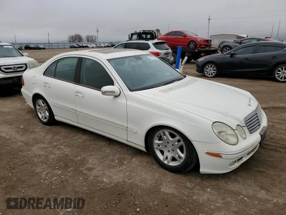 2005 Mercedes-Benz E-Class 3.2L with VIN WDBUF65J35A612262, listed as a Copart auction lot 47702865 with 160,211 mi miles and Clean Title. Bid and sale history available at carsss.com. Image 4.