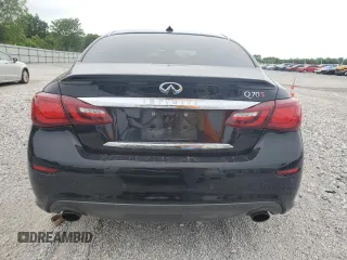 2016 Infiniti Q70 z VIN JN1BY1AP2GM220684, wystawiony jako Copart lot #55493695 z przebiegiem 96 001 mil mil oraz Szkody całkowita. Historia ofert i sprzedaży dostępna na DreamBid. Obrazek 6.