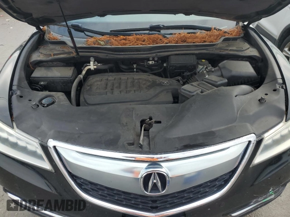 2014 Acura MDX Advance with VIN 5FRYD3H81EB004875, listed as a Copart auction lot 81801454 with 265,982 mi miles and Salvage title. Bid and sale history available at DreamBid. Image 12.