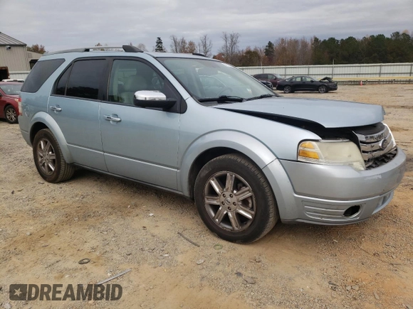 2009 Ford Taurus X Limited with VIN 1FMDK03W89GA01358, listed as a Copart auction lot 79132254 with 173,623 mi miles and Salvage title. Bid and sale history available at DreamBid. Image 4.