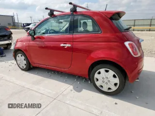 2015 FIAT 500 Pop with VIN 3C3CFFAR8FT581839, listed as a Copart auction lot 59895855 with 63,424 mi miles and Clean title. Bid and sale history available at DreamBid. Image 2.