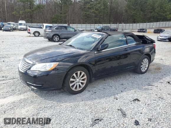 2011 Chrysler 200 Touring with VIN 1C3BC2EB1BN592637, listed as a Copart auction lot 49048255 with 106,603 mi miles and Salvage Title. Bid and sale history available at carsss.com. Image 1.