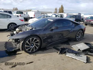 2015 BMW i8 z VIN WBY2Z2C57FV392504, wystawiony jako Copart lot #78608573 z przebiegiem 25 505 mil mil oraz . Historia ofert i sprzedaży dostępna na DreamBid. Obrazek 1.