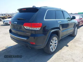 2017 Jeep Grand Cherokee Limited with VIN 1C4RJFBG8HC684470, listed as a IAAI auction lot 41977751 with 89,537 mi miles and . Bid and sale history available at DreamBid. Image 4.