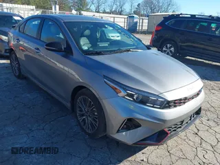 2023 Kia Forte GT-Line with VIN 3KPF54AD4PE671239, listed as a IAAI auction lot 41223971 with 22,610 mi miles. Bid and sale history available at carsss.com. Image 1.