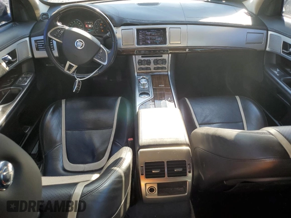 2012 Jaguar XF Portfolio with VIN SAJWA0HBXCLS52419, listed as a Copart auction lot 41492245 with 188,378 mi miles and Salvage Title. Bid and sale history available at carsss.com. Image 8.