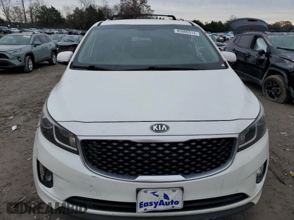 2015 Kia Sedona SX with VIN KNDMC5C19F6066689, listed as a Copart auction lot 85080314 with 154,972 mi miles and Clean Title. Bid and sale history available at carsss.com. Image 5.