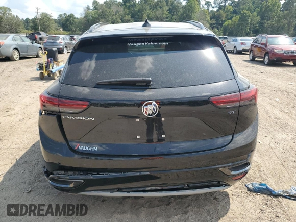 2023 Buick Envision Preferred with VIN LRBAZLR44PD018861, listed as a Copart auction lot 68694954 with 11,612 mi miles and Salvage Title. Bid and sale history available at DreamBid. Image 6.