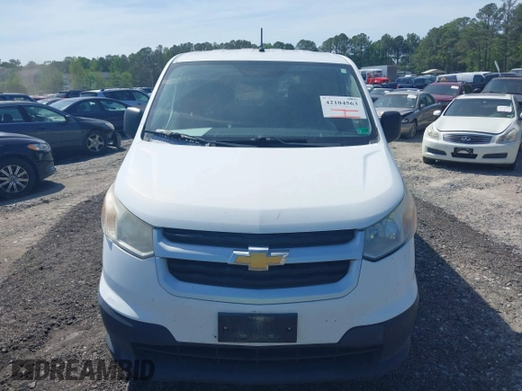 2017 Chevrolet City Express Cargo LS with VIN 3N63M0YN0HK705738, listed as a IAAI auction lot 42104563 with 153,181 mi miles and . Bid and sale history available at DreamBid. Image 12.