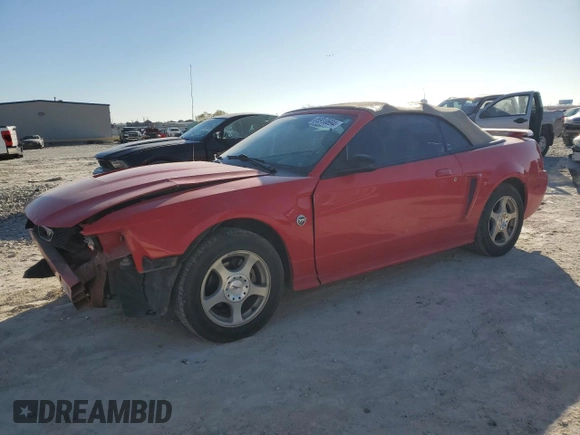 2004 Ford Mustang Deluxe with VIN 1FAFP444X4F126207, listed as a Copart auction lot 85910694 with 130,524 mi miles and Salvage Title. Bid and sale history available at carsss.com. Image 1.