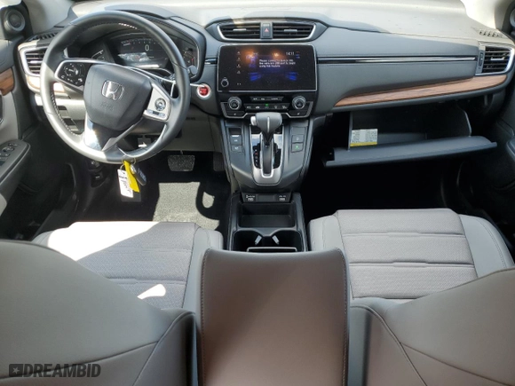 2022 Honda CR-V EX-L with VIN 2HKRW2H84NH670057, listed as a Copart auction lot 53267465 with 12,581 mi miles and Salvage Title. Bid and sale history available at carsss.com. Image 8.