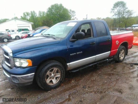2005 Dodge Ram 1500 SLT with VIN 1D7HA18N65J600227, listed as a IAAI auction lot 41879270 with 338,592 mi miles. Bid and sale history available at carsss.com. Image 2.