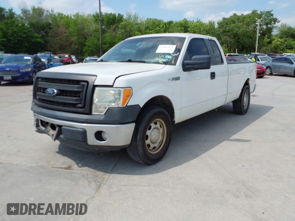 2013 Ford F-150 XL w/HD Payload Pkg with VIN 1FTVX1CF8DKD55791, listed as a IAAI auction lot 41987479 with 285,410 mi miles. Bid and sale history available at carsss.com. Image 18.