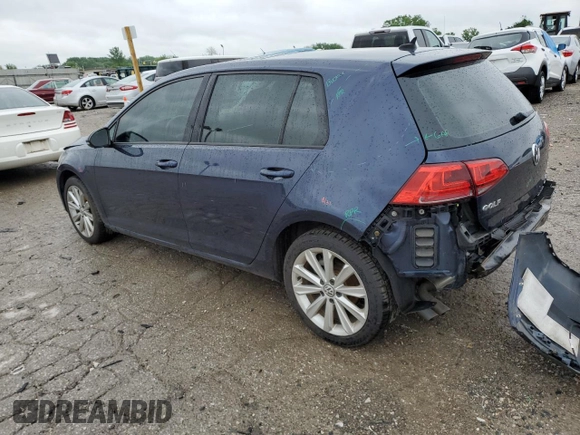 2015 Volkswagen Golf SE с VIN 3VW2A7AU4FM051228, выставлен на аукционе Copart как лот 57640765 с пробегом 86 130 миль миль и Списание • Salvage title. История ставок и продаж доступна на DreamBid. Изображение 2.