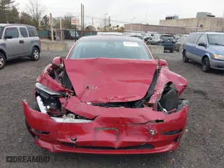 2018 Tesla Model 3 Long Range Battery with VIN 5YJ3E1EA4JF159743, listed as a IAAI auction lot 40839991 with 117,039 mi miles. Bid and sale history available at carsss.com. Image 6.