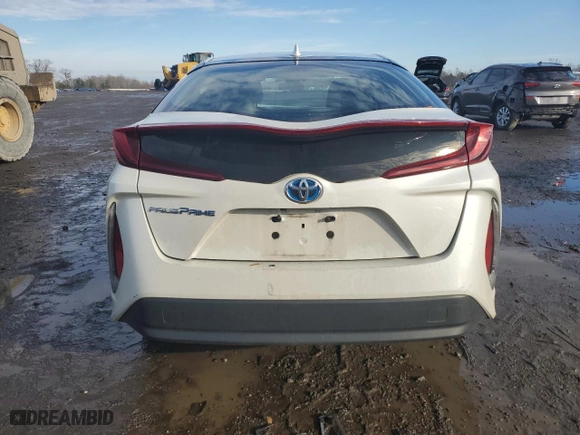 2018 Toyota Prius Prime Plus with VIN JTDKARFP3J3099170, listed as a Copart auction lot 70308512 with 147,615 mi miles. Bid and sale history available at carsss.com. Image 6.