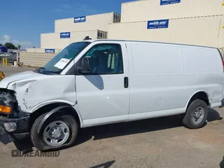 2023 Chevrolet Express Cargo с VIN 1GCWGAFP2P1109998, выставлен на аукционе IAAI как лот 42328435 с пробегом 5 258 миль миль и . История ставок и продаж доступна на DreamBid. Изображение 14.