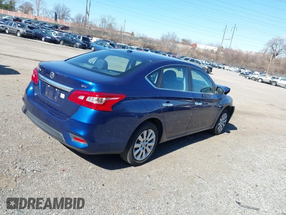 2017 Nissan Sentra S with VIN 3N1AB7AP7HY240640, listed as a IAAI auction lot 41753586 with 93,586 mi miles and . Bid and sale history available at carsss.com. Image 4.