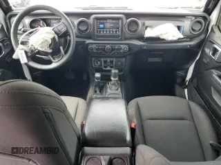 2023 Jeep Wrangler Sport S z VIN 1C4HJXDNXPW617637, wystawiony jako Copart lot #58724555 z przebiegiem 15 811 mil mil oraz Szkoda całkowita • Salvage title. Historia ofert i sprzedaży dostępna na DreamBid. Obrazek 8.