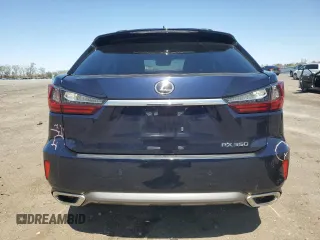 2017 Lexus RX with VIN 2T2BZMCA8HC114237, listed as a Copart auction lot 51142415 with 52,663 mi miles and Salvage Title. Bid and sale history available at carsss.com. Image 6.