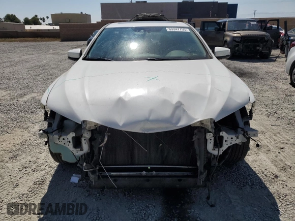 2017 Acura TLX Technology with VIN 19UUB1F50HA001189, listed as a Copart auction lot 63347755 with 185,257 mi miles and Salvage title. Bid and sale history available at DreamBid. Image 5.