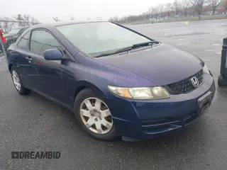 2009 Honda Civic Cpe LX with VIN 2HGFG12619H539301, listed as a IAAI auction lot 41953471 with 222,775 mi miles. Bid and sale history available at carsss.com. Image 1.