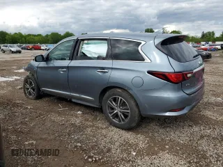 2019 Infiniti QX60 Pure z VIN 5N1DL0MMXKC558568, wystawiony jako Copart lot #58154055 z przebiegiem Nie podano mil oraz Szkoda całkowita • Salvage title. Historia ofert i sprzedaży dostępna na DreamBid. Obrazek 2.