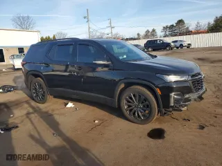2023 Chevrolet Traverse RS with VIN 1GNEVJKWXPJ251022, listed as a Copart auction lot 48286835 with 34,200 mi miles and Salvage Title. Bid and sale history available at carsss.com. Image 4.
