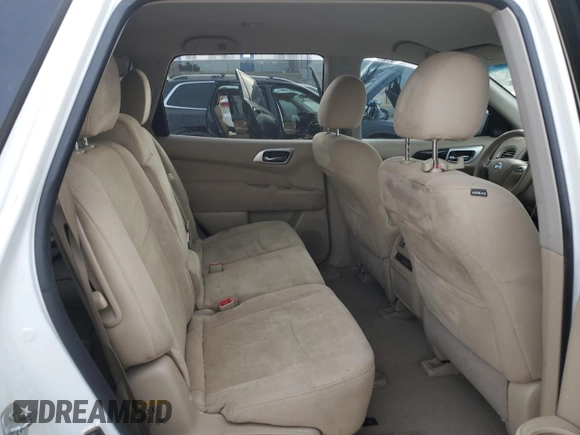 2015 Nissan Pathfinder SV с VIN 5N1AR2MM0FC671870, выставлен на аукционе Copart как лот 84246734 с пробегом 131 330 миль миль и Списание • Salvage title. История ставок и продаж доступна на DreamBid. Изображение 12.