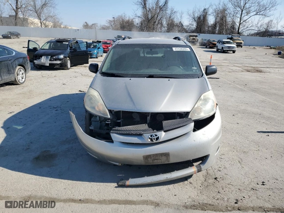 2007 Toyota Sienna CE with VIN 5TDZK23C47S047672, listed as a Copart auction lot 47438285 with 178,763 mi miles and Salvage Title. Bid and sale history available at carsss.com. Image 5.