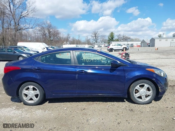 2012 Hyundai Elantra Limited with VIN 5NPDH4AE2CH148220, listed as a IAAI auction lot 41864394 with 88,480 mi miles. Bid and sale history available at carsss.com. Image 13.