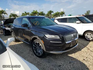 2021 Lincoln Nautilus Reserve with VIN 2LMPJ8KP7MBL16181, listed as a Copart auction lot 49482623 with 18,533 mi miles. Bid and sale history available at carsss.com. Image 4.
