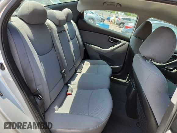 2015 Hyundai Elantra SE with VIN 5NPDH4AE8FH558895, listed as a Copart auction lot 63580425 with 106,504 mi miles and Salvage title. Bid and sale history available at DreamBid. Image 10.