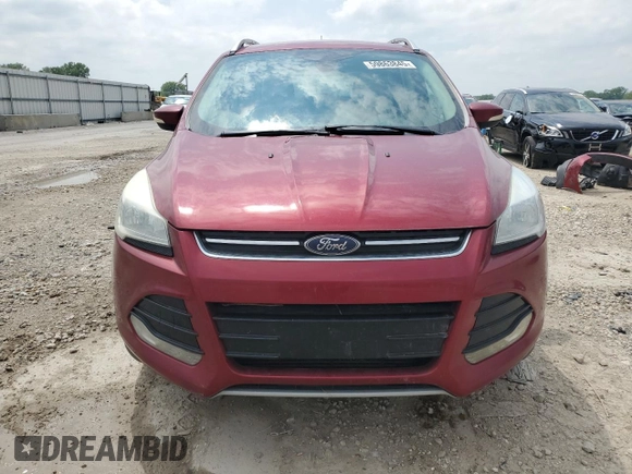 2015 Ford Escape Titanium with VIN 1FMCU0J92FUC42929, listed as a Copart auction lot 59863845 with 226,265 mi miles and Salvage title. Bid and sale history available at DreamBid. Image 5.