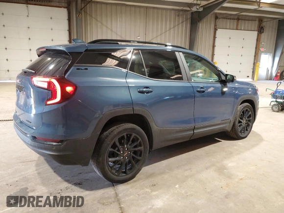 2024 GMC Terrain SLE with VIN 3GKALTEG3RL179982, listed as a Copart auction lot 51430475 with 5,965 mi miles and Salvage Title. Bid and sale history available at DreamBid. Image 3.