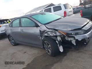 2024 Kia Forte LXS with VIN 3KPF24AD0RE840314, listed as a IAAI auction lot 41804524 with 10,605 mi miles and . Bid and sale history available at DreamBid. Image 13.