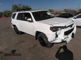 2017 Toyota 4Runner SR5 with VIN JTEBU5JR5H5415297, listed as a IAAI auction lot 42140934 with 116,101 mi miles and . Bid and sale history available at DreamBid. Image 1.