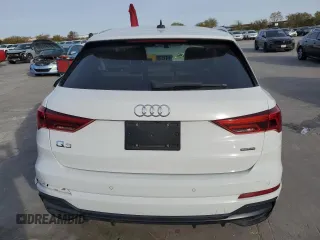 2019 Audi Q3 S line Prestige with VIN WA1FECF36K1074786, listed as a Copart auction lot 84680454 with 49,591 mi miles and Salvage Title. Bid and sale history available at carsss.com. Image 6.