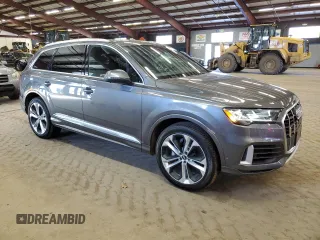 2020 Audi Q7 Premium Plus with VIN WA1LXAF77LD008008, listed as a Copart auction lot 47297665 with 96,874 mi miles and Clean Title. Bid and sale history available at carsss.com. Image 4.