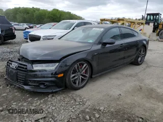 2018 Audi S7 Premium Plus with VIN WAUWFAFC5JN087315, listed as a Copart auction lot 53107864 with 16,086 mi miles and Salvage Title. Bid and sale history available at carsss.com. Image 1.