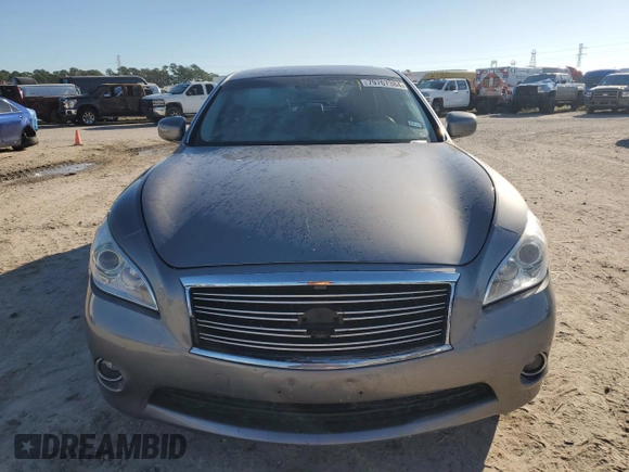 2013 Infiniti M37 with VIN JN1BY1AP2DM514582, listed as a Copart auction lot 79767384 with 81,825 mi miles and Salvage Title. Bid and sale history available at carsss.com. Image 5.