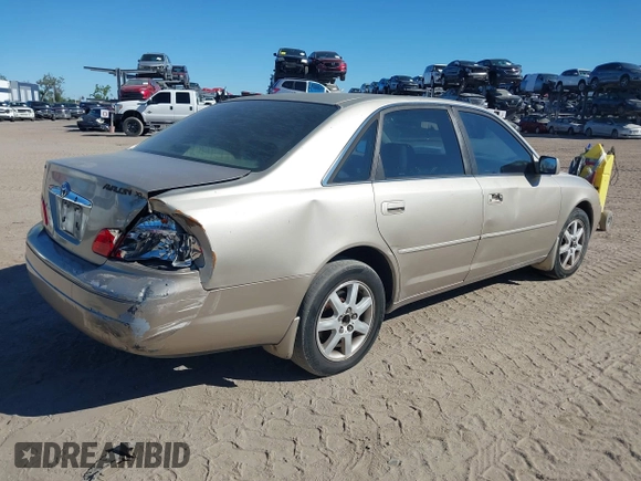 2004 Toyota Avalon XL with VIN 4T1BF28B74U343522, listed as a IAAI auction lot 41823601 with 146,181 mi miles and . Bid and sale history available at DreamBid. Image 4.