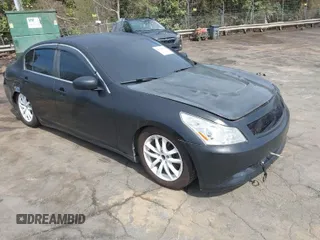 2008 Infiniti G35 Sedan Journey with VIN JNKBV61E48M216220, listed as a IAAI auction lot 41794104 with 142,910 mi miles. Bid and sale history available at carsss.com. Image 1.