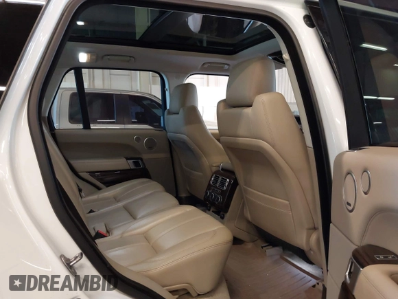 2016 Land Rover Range Rover with VIN SALGR2PF4GA313785, listed as a IAAI auction lot 42383689 with 81,836 mi miles and . Bid and sale history available at DreamBid. Image 8.