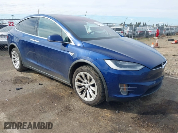 2016 Tesla Model X 70D z VIN 5YJXCAE29GF015890, wystawiony jako IAAI lot #41637564 z przebiegiem 145 848 mil mil oraz . Historia ofert i sprzedaży dostępna na DreamBid. Obrazek 1.