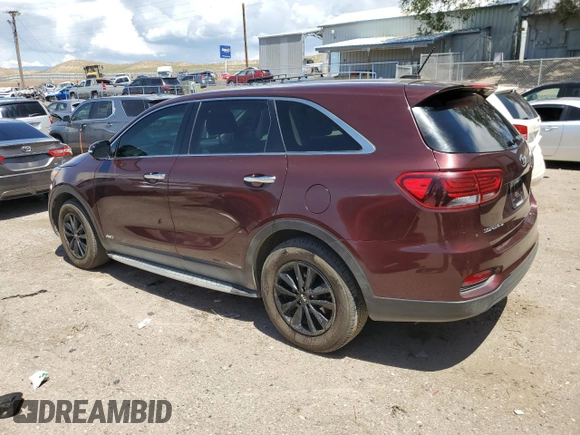 2019 Kia Sorento LX with VIN 5XYPGDA51KG522693, listed as a Copart auction lot 65609394 with 71,524 mi miles and Clean Title. Bid and sale history available at DreamBid. Image 2.