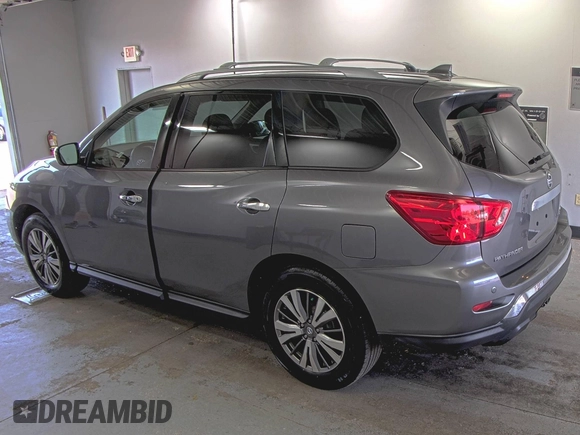 2019 Nissan Pathfinder SL z VIN 5N1DR2MM9KC604319, wystawiony jako IAAI lot #42437888 z przebiegiem 122 569 mil mil oraz . Historia ofert i sprzedaży dostępna na DreamBid. Obrazek 1.
